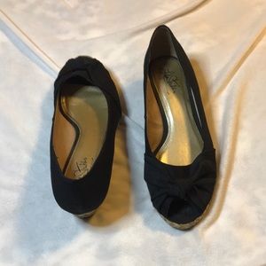 Satin  espadrille shoes